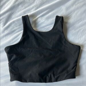 Outdoor voices bra size small- black/blue/grey